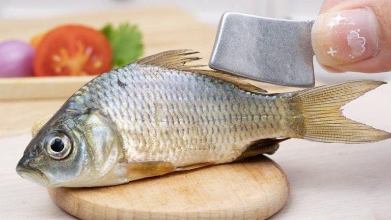 Processing Seafood 🔥 Miniature  Fish soup | Satisfying Seafood Recipe By Miniature Yummy