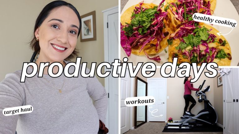 WEEKEND VLOG | Cooking Healthy Meals, Workout, Baking, Target Haul, Running Errands (Productive)