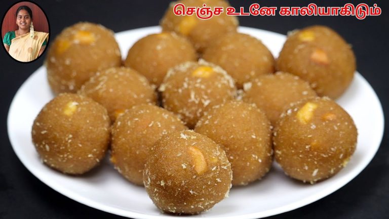 ரேஷன் அரிசியில் குண்டு குண்டு லட்டு இதுபோல செஞ்சி பாருங்க | Laddu Recipe | Sweet Recipes in Tamil