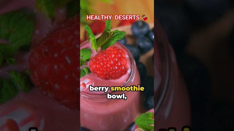 Best 3 Healthy Desserts Ideas 🍫! #shorts