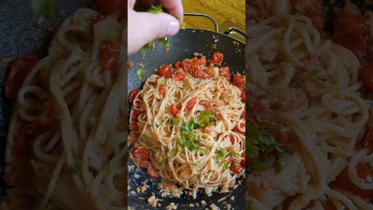 Espaguete 🍝 com Atum Delicioso prato 😋