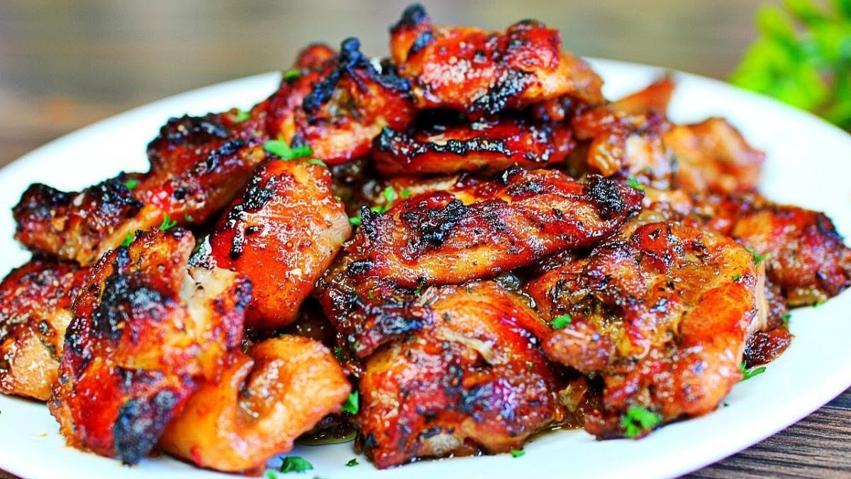 Honey Garlic Baked Chicken Thighs Recipe – Easy Chicken Recipe