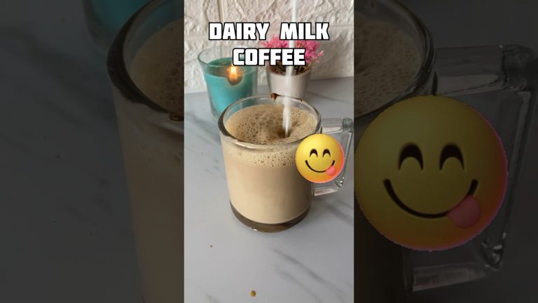 Let’s make Dairy milk chocolate coffee 😲 | Food Fusion Fun #shorts #food #chocolate #trending