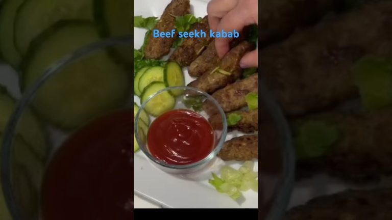 Beef Seekh Kabab #beefseekhkabab #beef #lunchboxideas #ytshorts #youtubeshorts #asmr #asmrfood