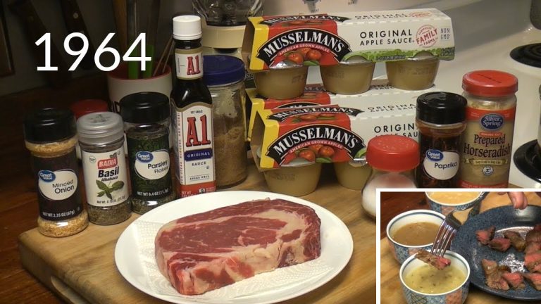 Musselman's Apple Sauce – Beef Sauce 3 Ways Recipe | Vintage Recipe 1964