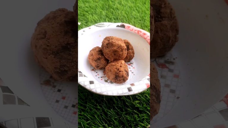 Coco truffles “3 ingredients dessert”  #shorts #viral #trending #chocolatetrufflecake