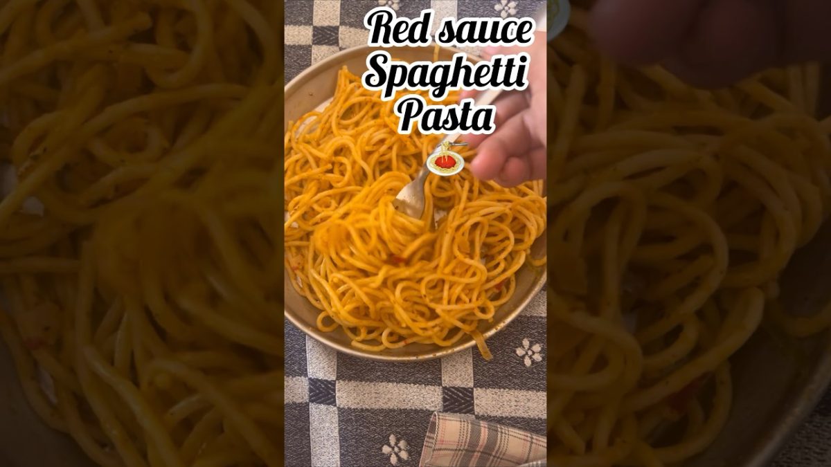 Saucy Spaghetti : Red Sauce Delights ASMR #spaghetti #asmr