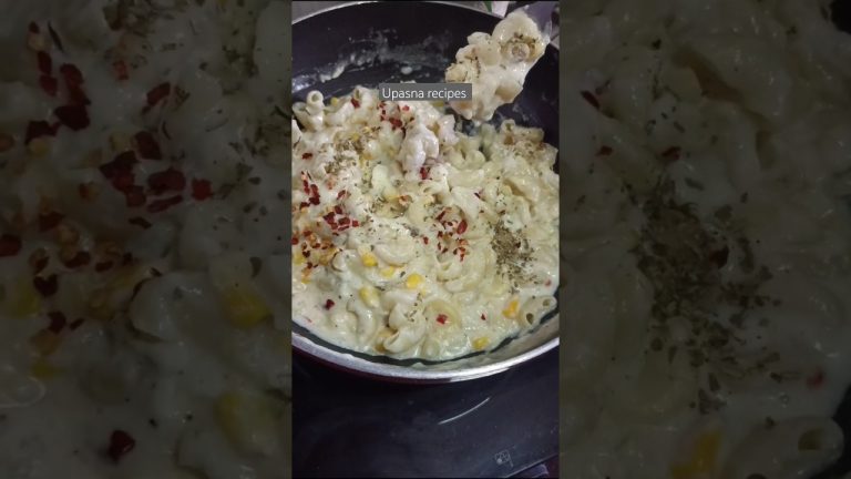 Hina Khan's favourite white sauce pasta 🤤😘💗 Must watch #shorts #celebrity #recipe #pasta