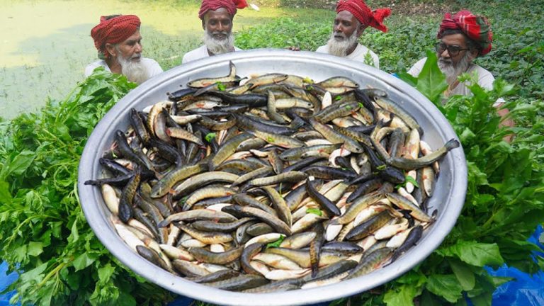 Spinach & Snakehead Fish Gravy Mashed Recipe – Taki Mach & Palong Shak Ghonto for Special People