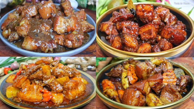 Pork Extravaganza❗ 4 Creative Ways to Cook Pork💯👌 Guide to 4 Delicious Style Irresistible Pork