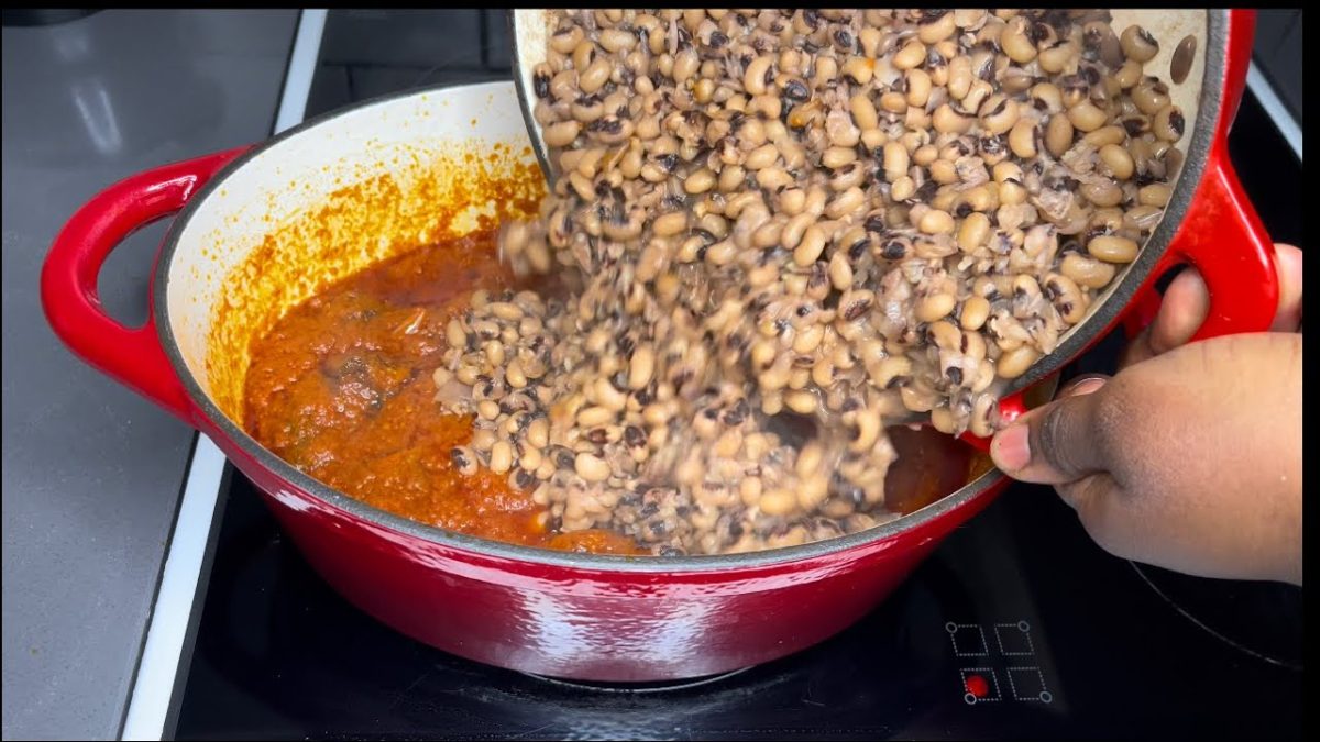 Ghanaian Beans & Beef Stew | Recipe | Step By Step | Lovystouch