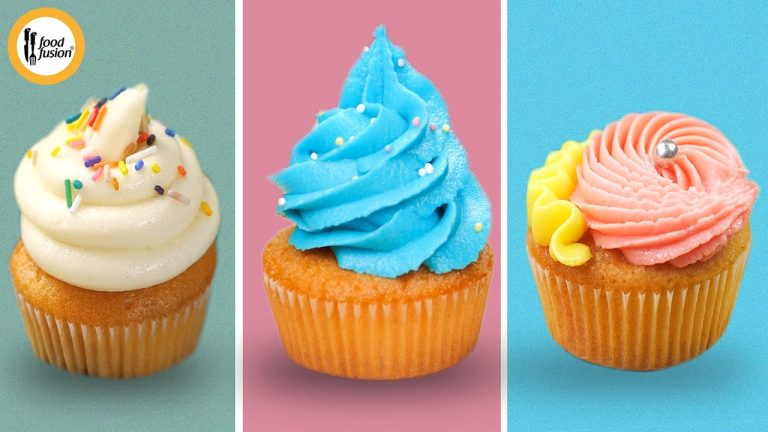Cupcake Decoration Ideas – Do it like a pro-  Recipe by Food Fusion