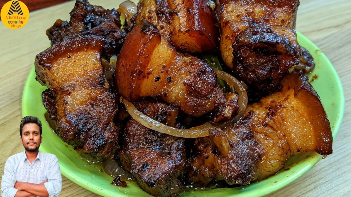 Tasty Pork With Soya Sauce Recipe | Pork Fry With Soya Sauce | Pork Belly With Soya Sauce Recipe