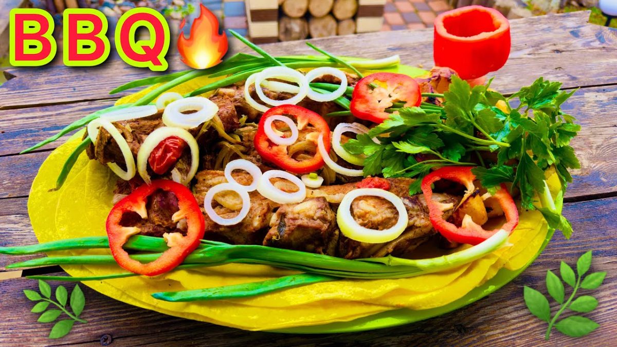 PORK and BEEF MEAT COOKED on the GRILL | RECIPE for COOKING DELICIOUS BARBECUE MEAT