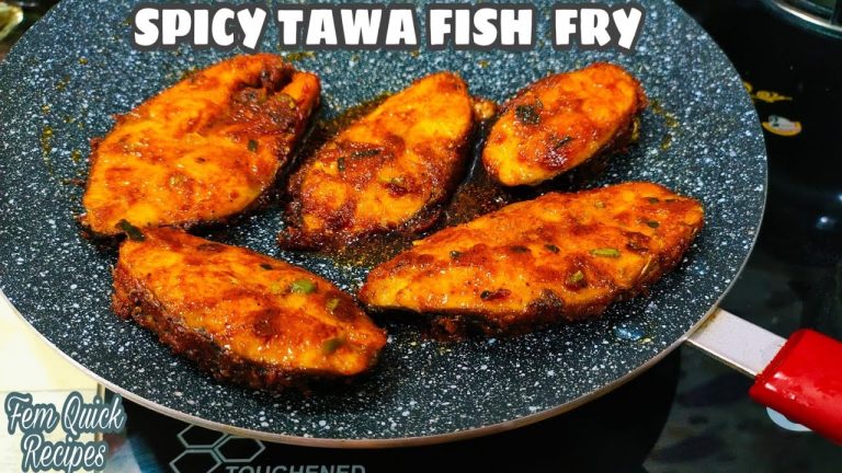 Instant Spicy Tawa Fish Fry | Fish Fry Recipe | Fish Recipes – Fem Quick Recipes