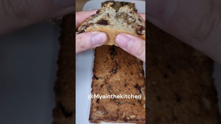 Blender Oatmeal Banana Bread: Easy and quick Recipe #bananabread #oats #glutenfree #easysnacks