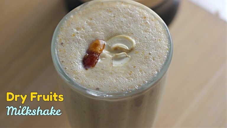 Dry Fruit Milkshake | డ్రై ఫ్రూట్ మిల్క్ షేక్ | ఎంతో ఆరోగ్యాన్నిచ్చే మిల్క్ షేక్ | Just In 5 mins