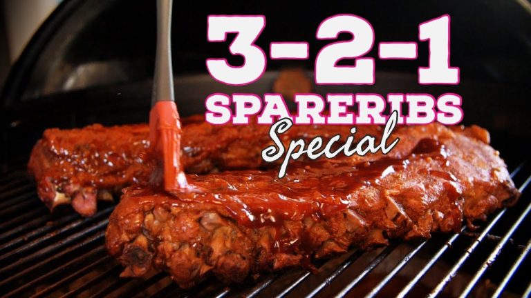 SPARERIBS 3 2 1 methode! Baby back spare ribs op de BBQ
