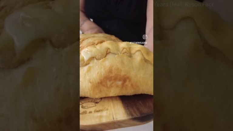 Panzerotti ISTANTANEI senza tempi di lievitazione