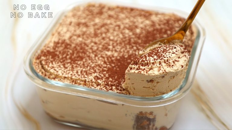 Dalgona Coffee Dessert Recipe – eggless ! no bake