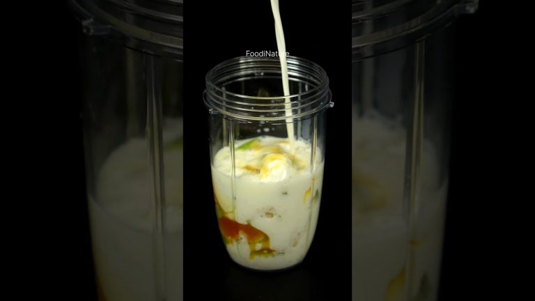 Green Apple Smoothie #shorts 🍏