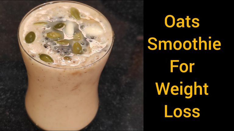 Oats Breakfast Smoothie For Weight Loss | Smoothie For Weight Loss | in telugu