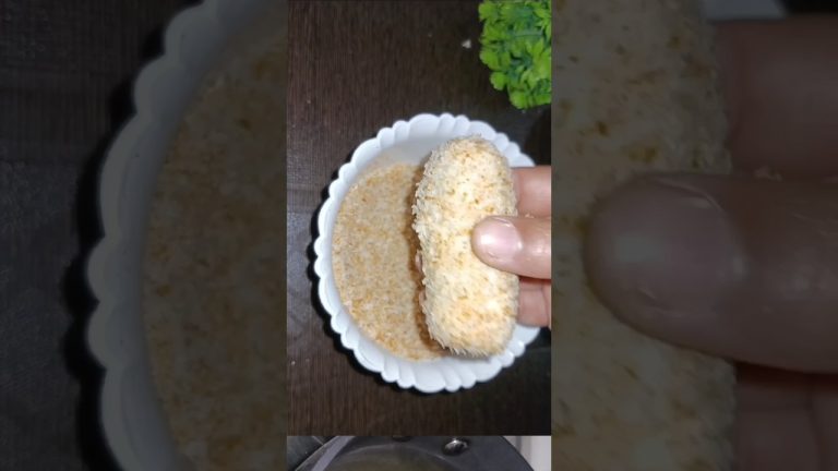 bread cutlet recipe | full video on my youtube channel | botato stuffings bread snacks recipe #short