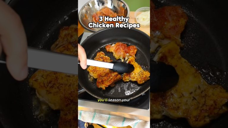 🍗 3 Healthy Chicken Recipes