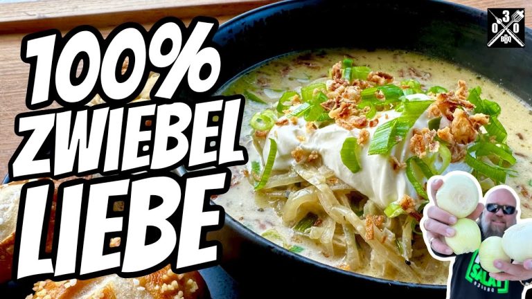 Bier in der Suppe Bayerische Zwiebelsuppe An Guadn – 030 BBQ