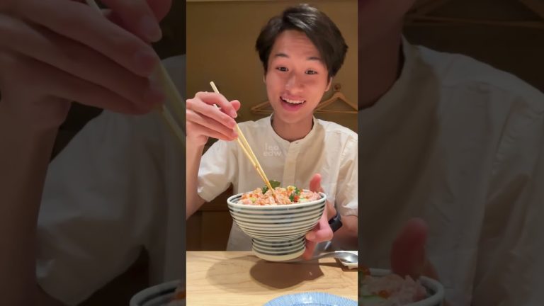 MAKANAN HIDDEN GEM TOKYO INI ENAK BANGET😱⁉️ SEAFOOD RICE BOWL YANG WAJIB KAMU COBA⁉️ #LeonardoEdwin