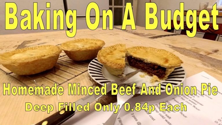 How To Make Minced Beef And Onion Pie – Delicious Recipe