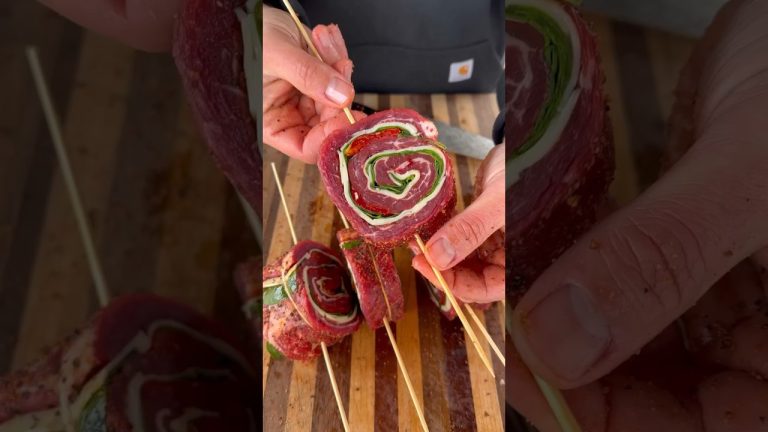 The best steak pinwheels #shorts