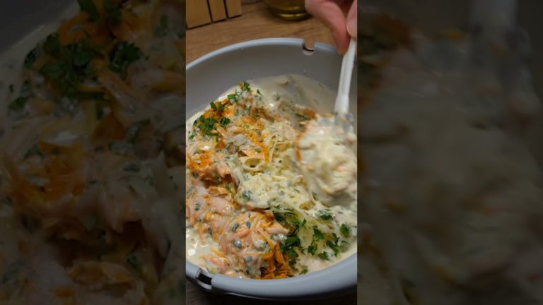 Cheesy Potato Casserole 🤤 #shorts #asmr