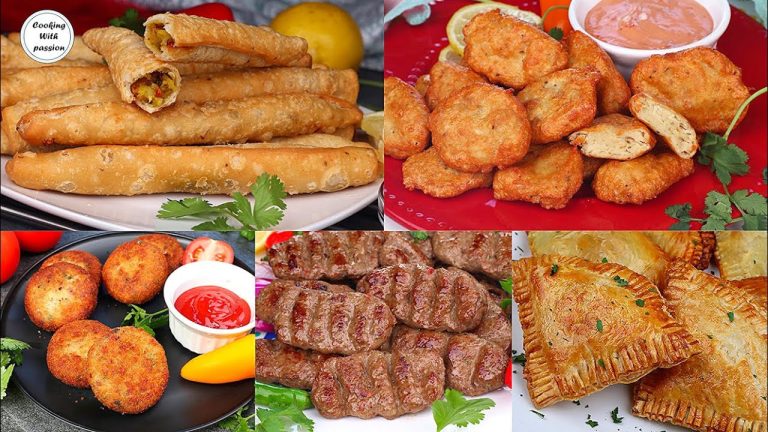 Make and Freeze Ramadan Recipes For Iftar ❗️By Cooking With passion, 5 Unique Iftar Snacks