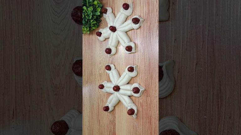 Beautiful Satisfying & creative pastry recipe.Bread,buns shapes! 🙏Please rate 1-10🫶 #short#sound