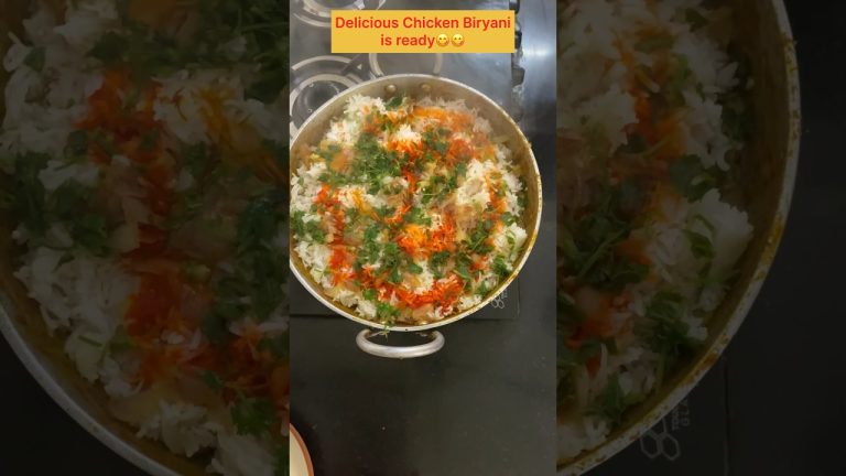 Chicken Biryani  easy recipe 🍗🍗       #shorts  #shortsfeed #youtubeshorts #viral  #chickenbiryani