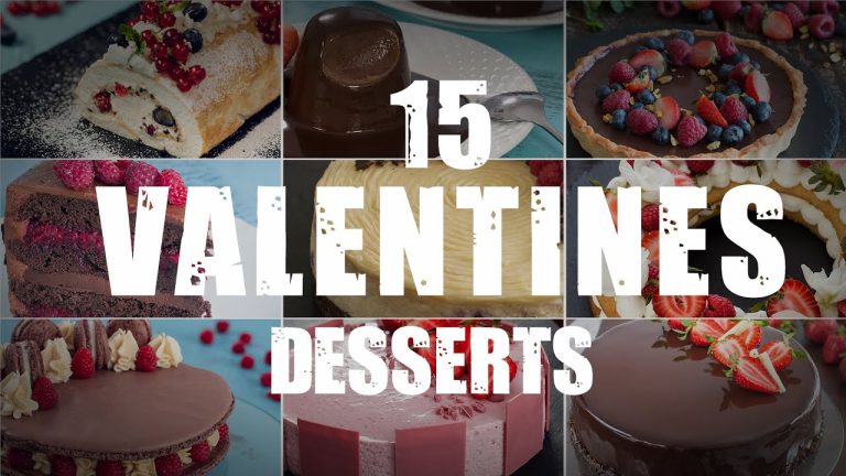 15 Valentine's Desserts – 15 Valentine's Dessert Recipes