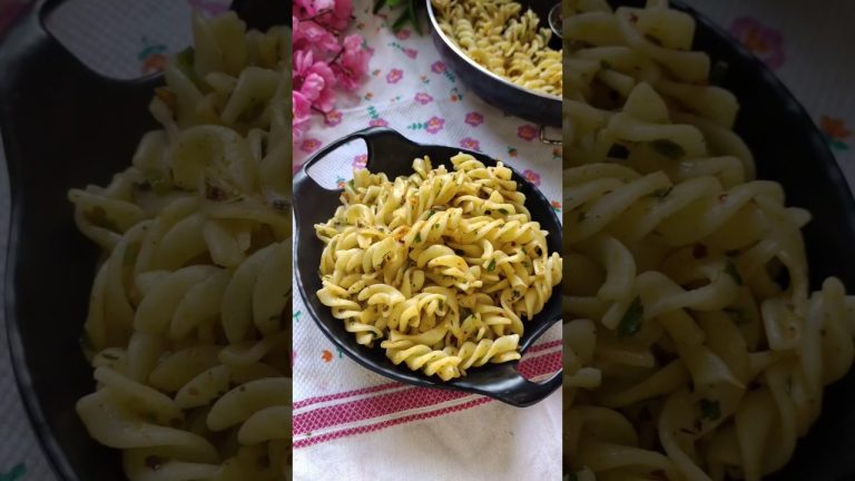 Easy and Quick Chilli Garlic Pasta Recipe | Pasta Recipe #shorts #youtubeshorts #shortvideo #pasta