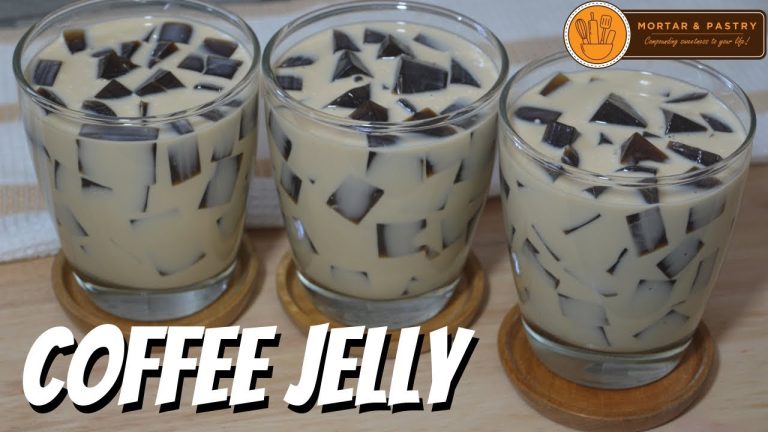 COFFEE JELLY | How to Make Coffee Jelly Dessert | Ep. 71 | Mortar and Pastry