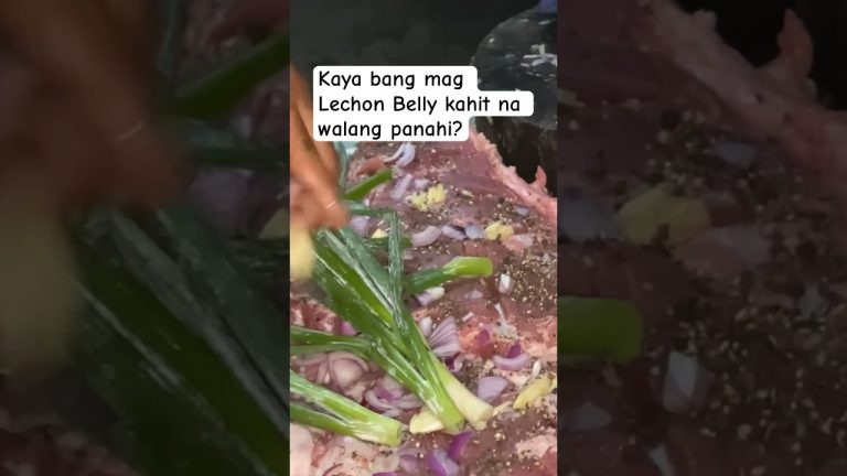 Kaya bang mag Lechon Belly kahit na walang panahi? Nasa related video po ang sagot.