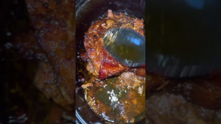 #mira 👀 #que #rico pierna #de cerdo 🐖 te invito un poquito quieres 👀👆