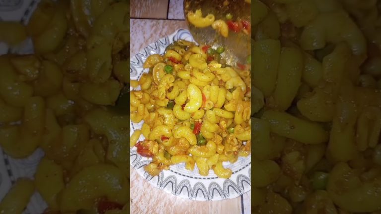 Chicken macaroni recipe 😍 #macaroni #cookingshorts #youtubeshorts #cookingvideo #cooking #shorts
