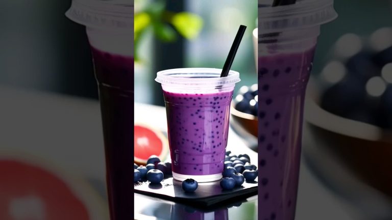 Blueberry banana smoothie for weight loss #smoothierecipes #smoothie #shorts #weightlosstips