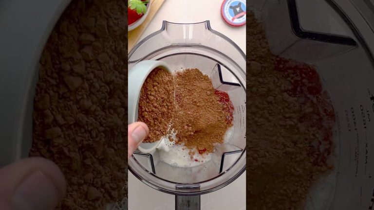 Strawberry Chocolate Smoothie Recipe