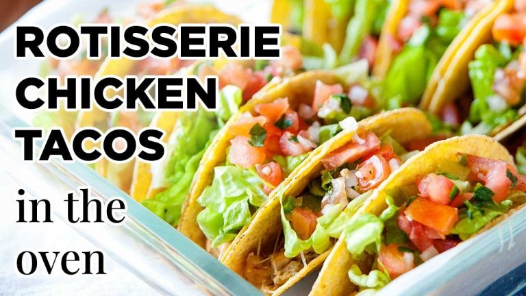 Rotisserie Chicken Tacos | 20-Minute Family Dinner Recipe