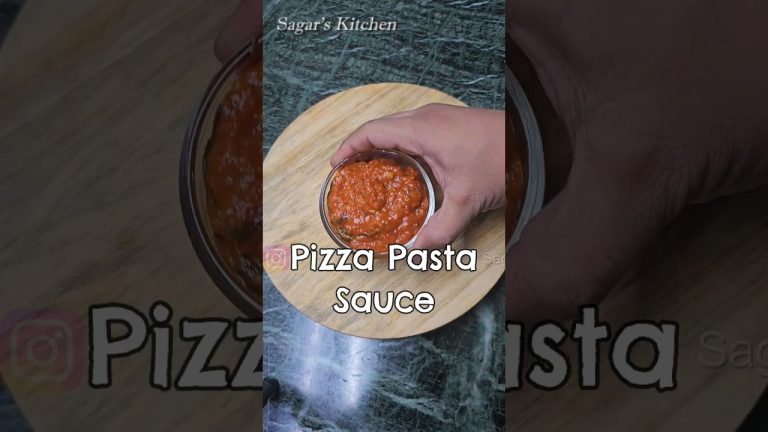Pizza Pasta Sauce Fresh, Instant and Easy Recipe #YouTubeShorts #Shorts #Viral #PastaSauce #Pizza