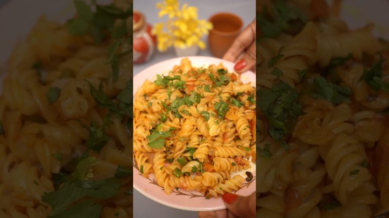 Red Sauce Pasta Recipe |  #shorts #cooking  #redsausepasta