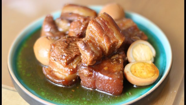 Caramelized Pork and Eggs (Thit Kho Tau) | Helen's Recipes