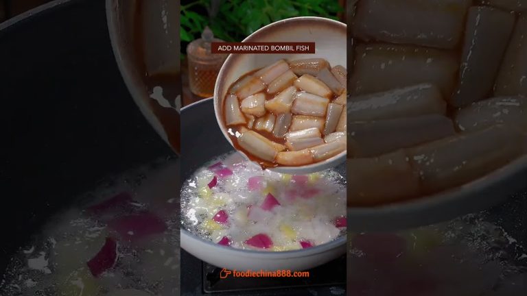 EASY BOMBIL FISH ( BOMBAY DUCK ) RECIPE #recipe #cooking #chinesefood #bombayduckfish #bombil