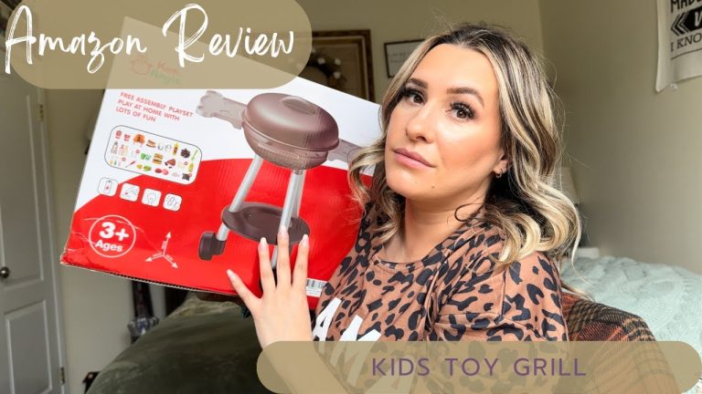 Kimiangel 47 PCS Kids BBQ Grill Playset